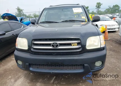 2004 Toyota Sequoia Limited V8 из США, поврежденный, VIN 5TDBT48A64S219813